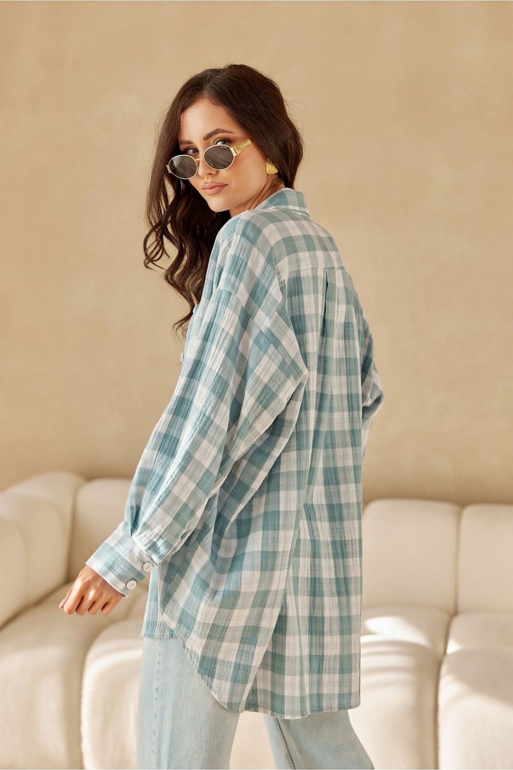  Marškiniai ilgomis rankovėmis model 209566 Roco Fashion 