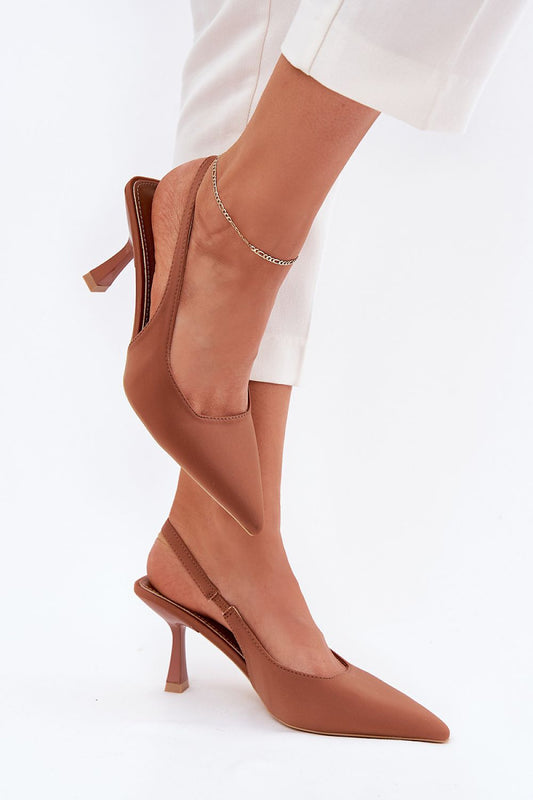  Sandalai su kulnu model 214991 Step in style 